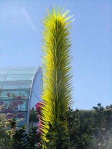 Chihuly installation at the Seattle Center